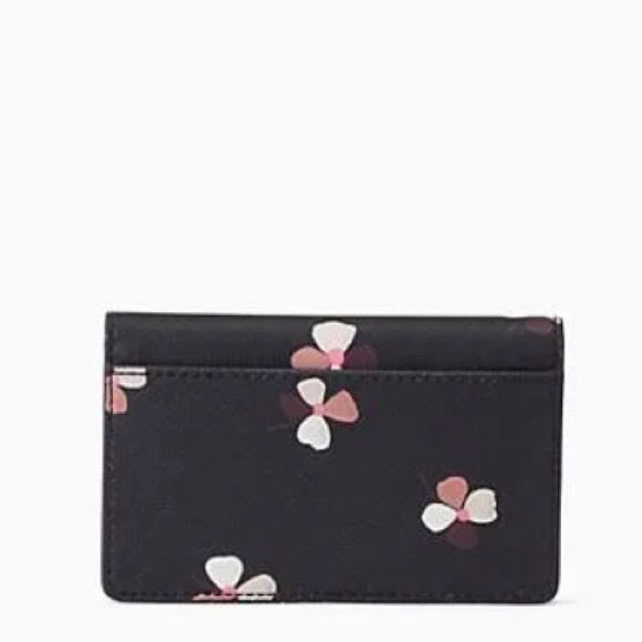 Kate Spade Black Flower Mini wallet - Picture 3 of 8